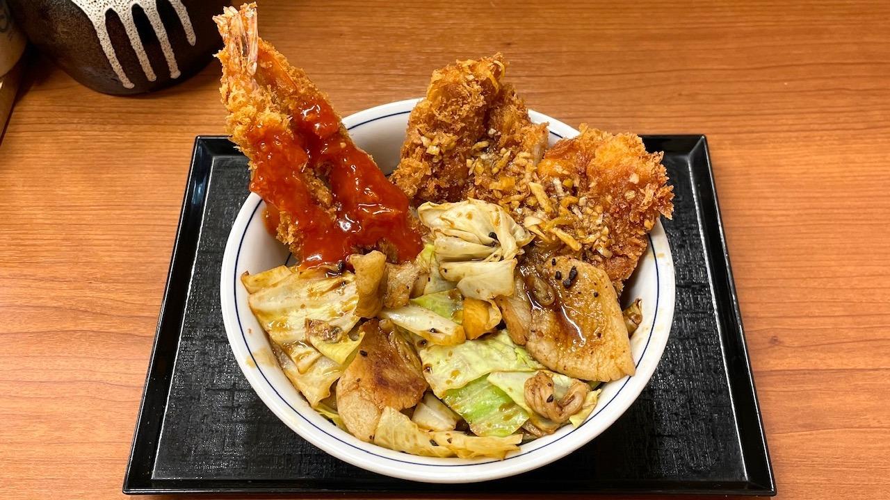 かつや:かつやの中華ざんまい丼 image