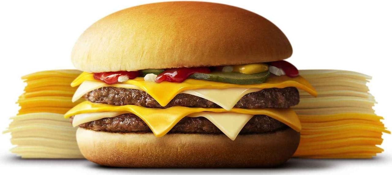 ダブルチーズバーガー image