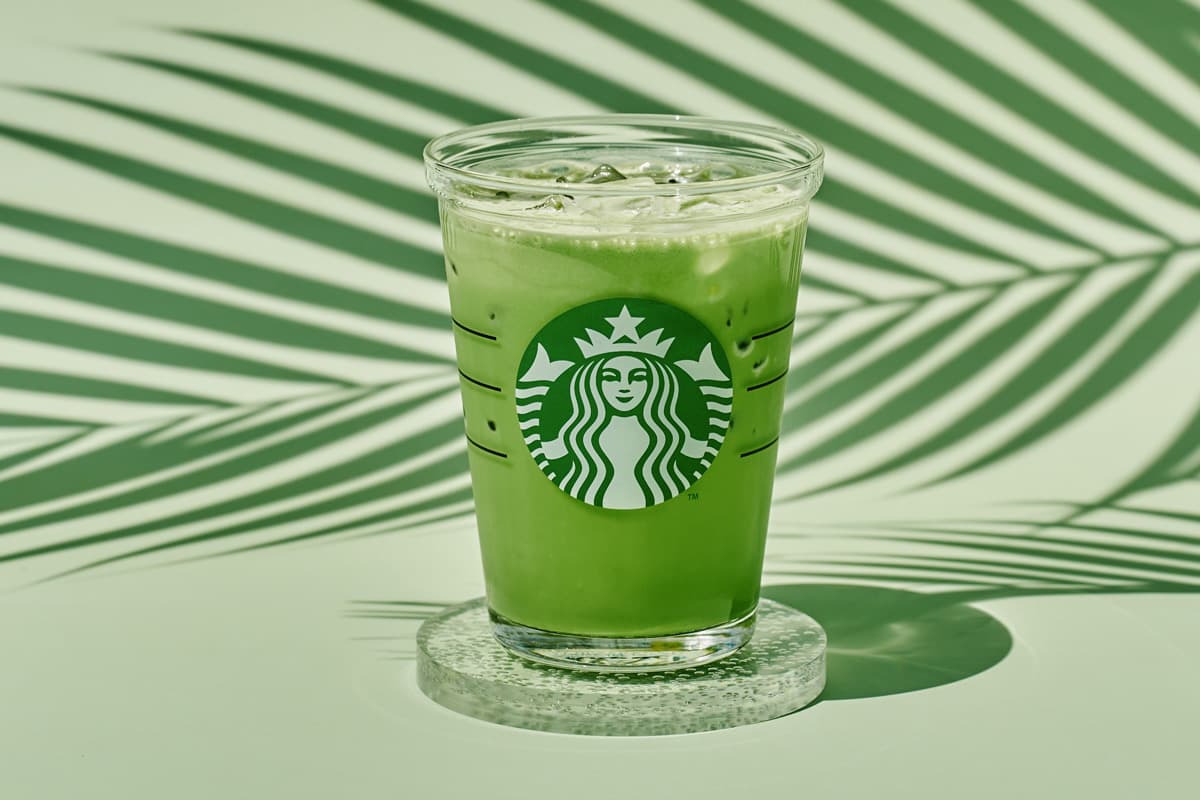 抹茶 ティー ラテ image